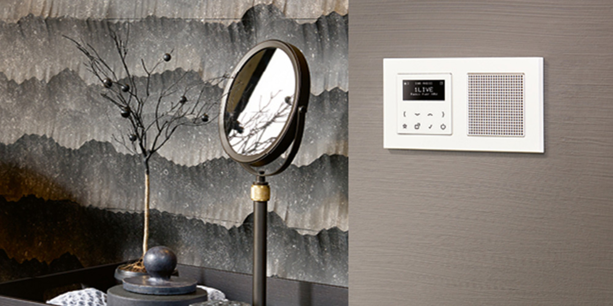 JUNG Smart Radio DAB+ bei Delling Elektroinstallation in Rabenau