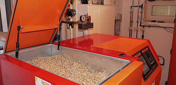 Pelletheizung bei Delling Elektroinstallation in Rabenau