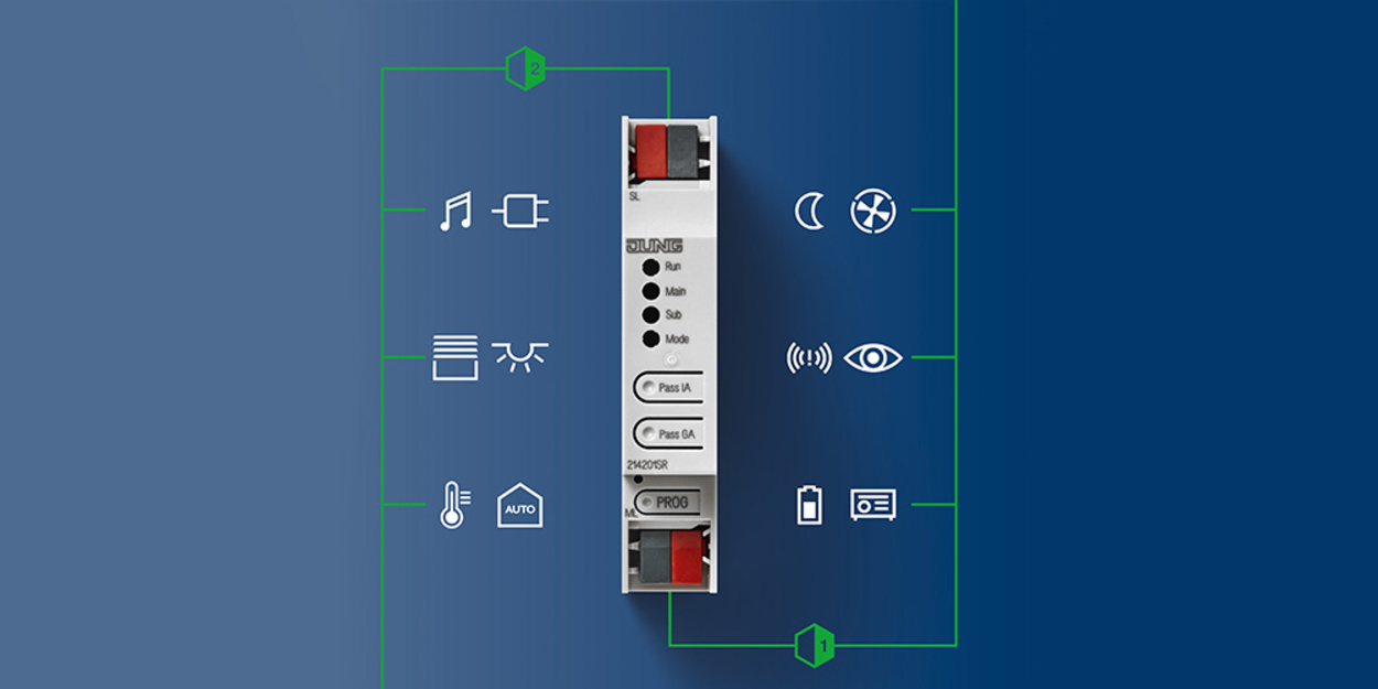 KNX Bereichs- und Linienkoppler bei Delling Elektroinstallation in Rabenau