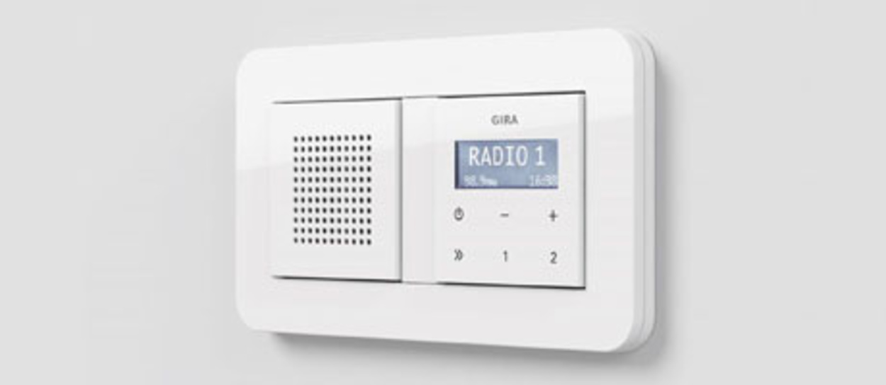 Gira Radio bei Delling Elektroinstallation in Rabenau