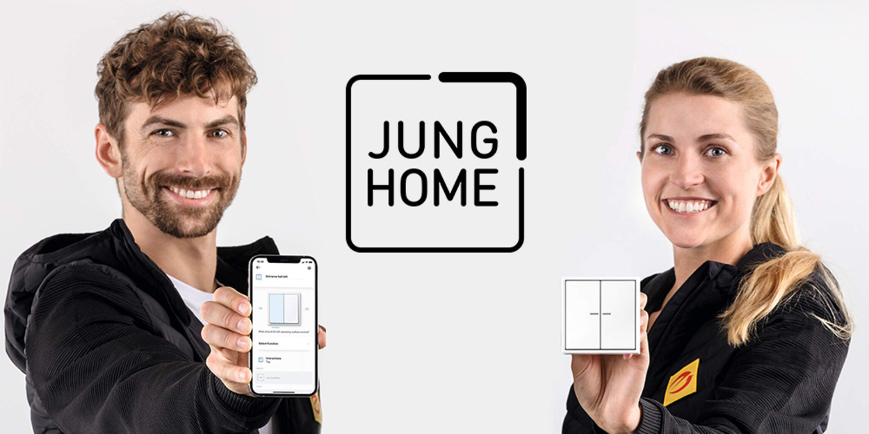 JUNG HOME bei Delling Elektroinstallation in Rabenau